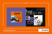 Krium Urban Instagram Template, a Social Media Template by Creatchees.std (Thumbnail 2 of 5)