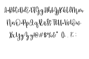 Butterscotch Meringue / a sweet font, a Script Font by Sunkissed Minimalist (Thumbnail 4 of 5)