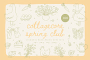 9 in 1 Whimsy Bundle - cute line art, an Object Graphic by Cute Atelier (Thumbnail 8 of 10)