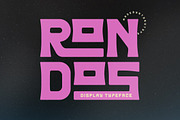 Rondos Display Typeface Font, a Serif Font by Storytype Studio (Thumbnail 1 of 15)
