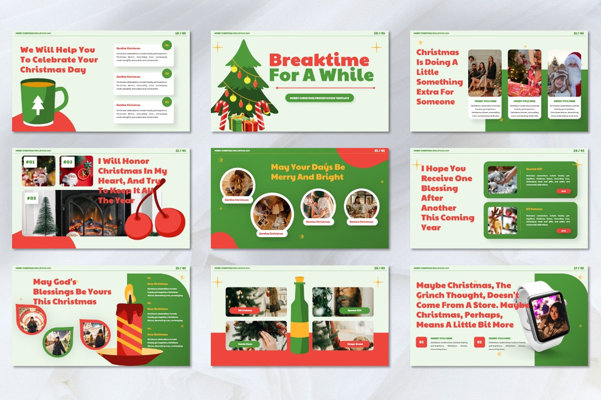 Hosnow - Merry Christmas Keynote, a Presentation Template by Dhabee (Photo 5 of 7)