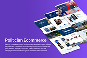 Politician TNC - Political Figma UI, an UI Kit Template by TNCFlow (Thumbnail 5 of 5)