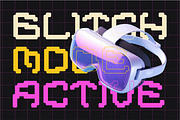 Cyber Bytes Futuristic Pixel Font, a Font by PutraCetol Studio (Thumbnail 3 of 5)