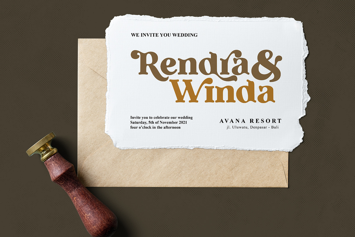 Ropers - Bold Serif Typeface, a Serif Font by Ardyanatypes (Photo 5 of 12)