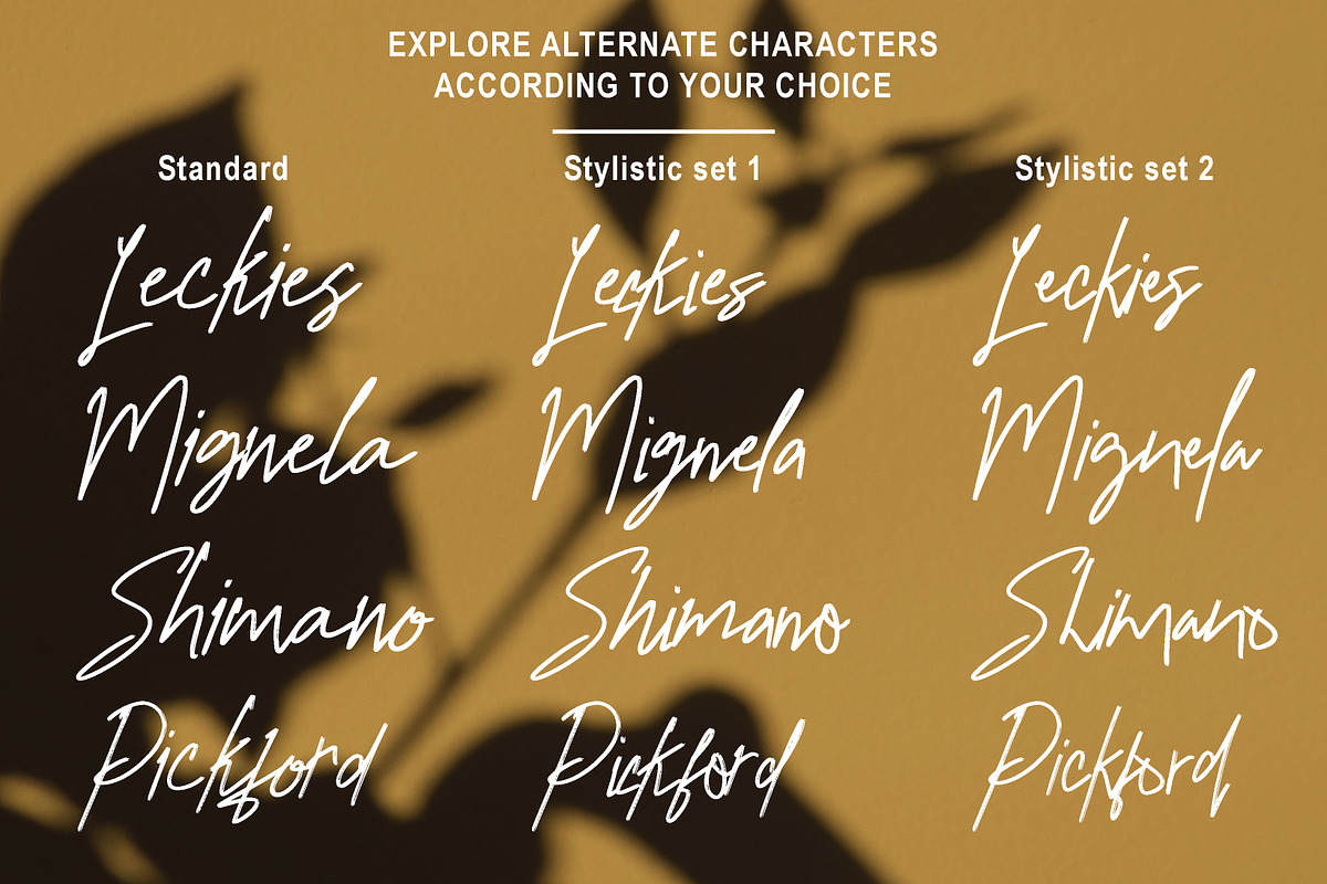 Gothmora Signature, a Handwritten Font by Eltypesstudio (Photo 5 of 10)