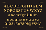 Valtrisse - Wide Serif Display Font, a Font by Indotype Foundry (Thumbnail 4 of 10)