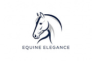 Equine Elegance Horse, a Branding & Logo Template by Logocreative (Thumbnail 1 of 2)