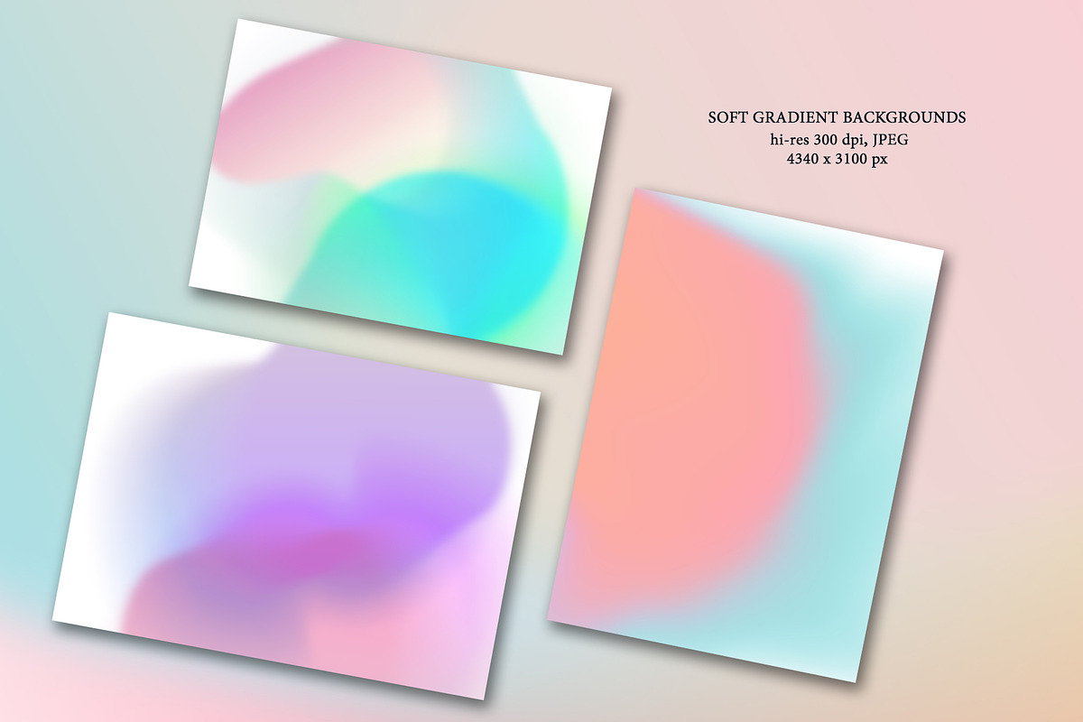 Springtime Gradient Backgrounds Pack, a Texture Graphic by Marmoris.Arts (Photo 12 of 27)
