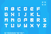 Alita - Futuristic Sci-Fi Font, a Sans Serif Font by Luna Shop (Thumbnail 2 of 4)