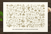 Restaurant Logos & Badges Bundle, a Branding & Logo Template by Vasya Kobelev (Thumbnail 53 of 54)