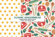 Classic Gingerbread Seamless Pattern, a Pattern Graphic by Alanna Messina Design Co (Thumbnail 3 of 8)