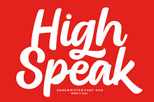 High Speak - Elegant Font