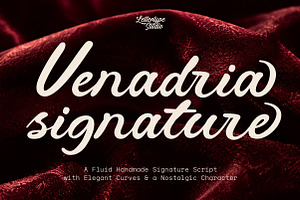 Venadria Signature - Elegant Script