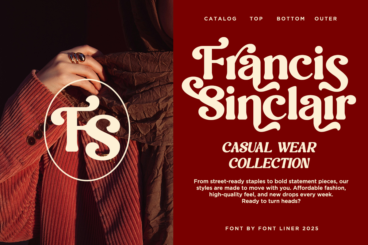 Belyora - Stylish Retro Font, a Serif Font by Font Liner (Photo 2 of 13)