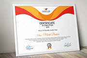 Certificate Word | PSD | AI, a Stationery Template by Curve Design (Thumbnail 3 of 3)