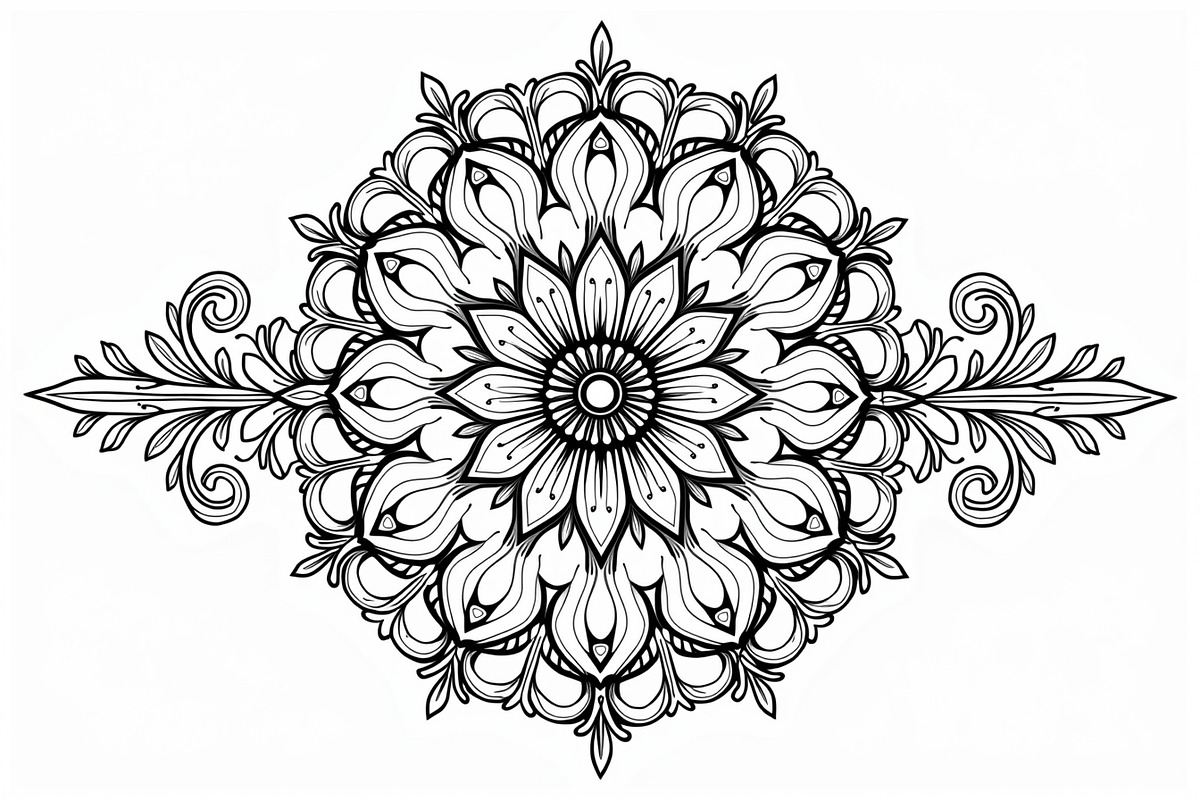 Intricate Mandala Art Bundle, an Illustration by balal (Photo 4 of 9)