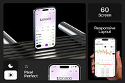 Walcy - Crypto Wallet Mobile UI KIT, an UI Kit Template by Creative Perspective (Thumbnail 2 of 7)