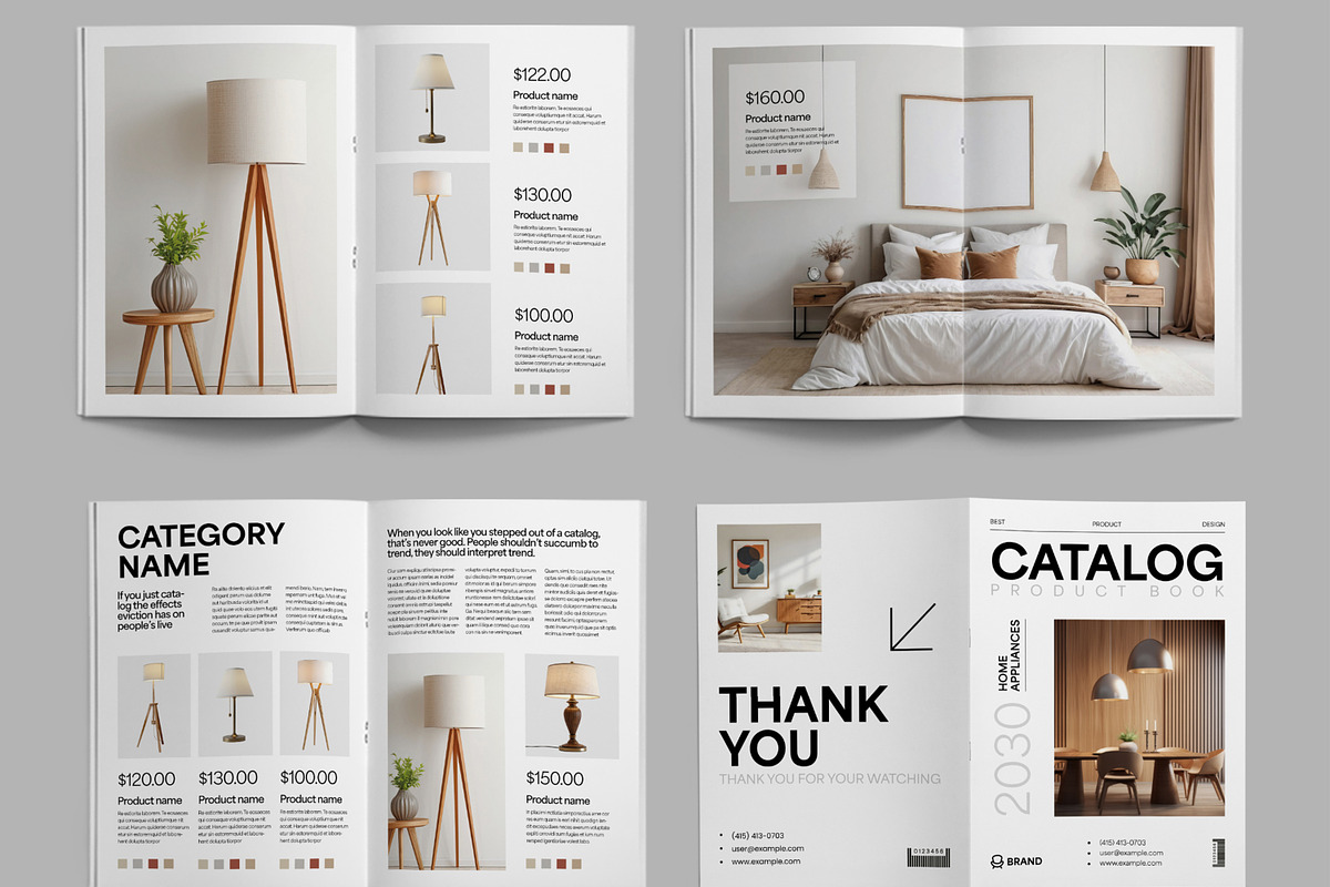 Catalog Brochure Layout, a Brochure Template by ContestDesign (Photo 3 of 3)