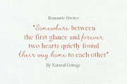 Natural Cottage - Handmade Font Duo, a Serif Font by Bale Type (Thumbnail 9 of 12)