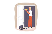 Repairmen, home repair workers set, a Work Illustration by Good Studio (Thumbnail 8 of 13)