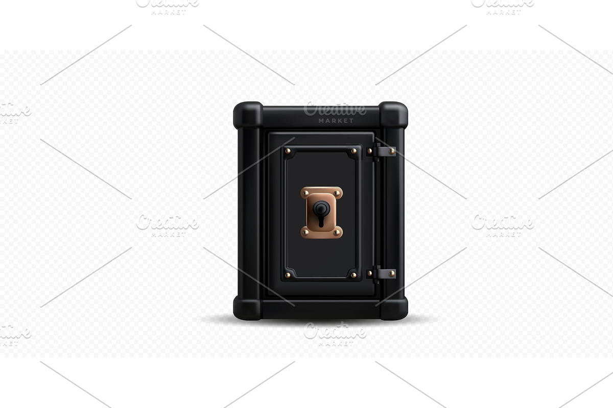 Safe with a classic design featuring, an Illustration by ZinetroN