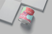 Tube Snack Packaging Box Mockups, a Packaging Mockup by megostudi0 (Thumbnail 4 of 6)