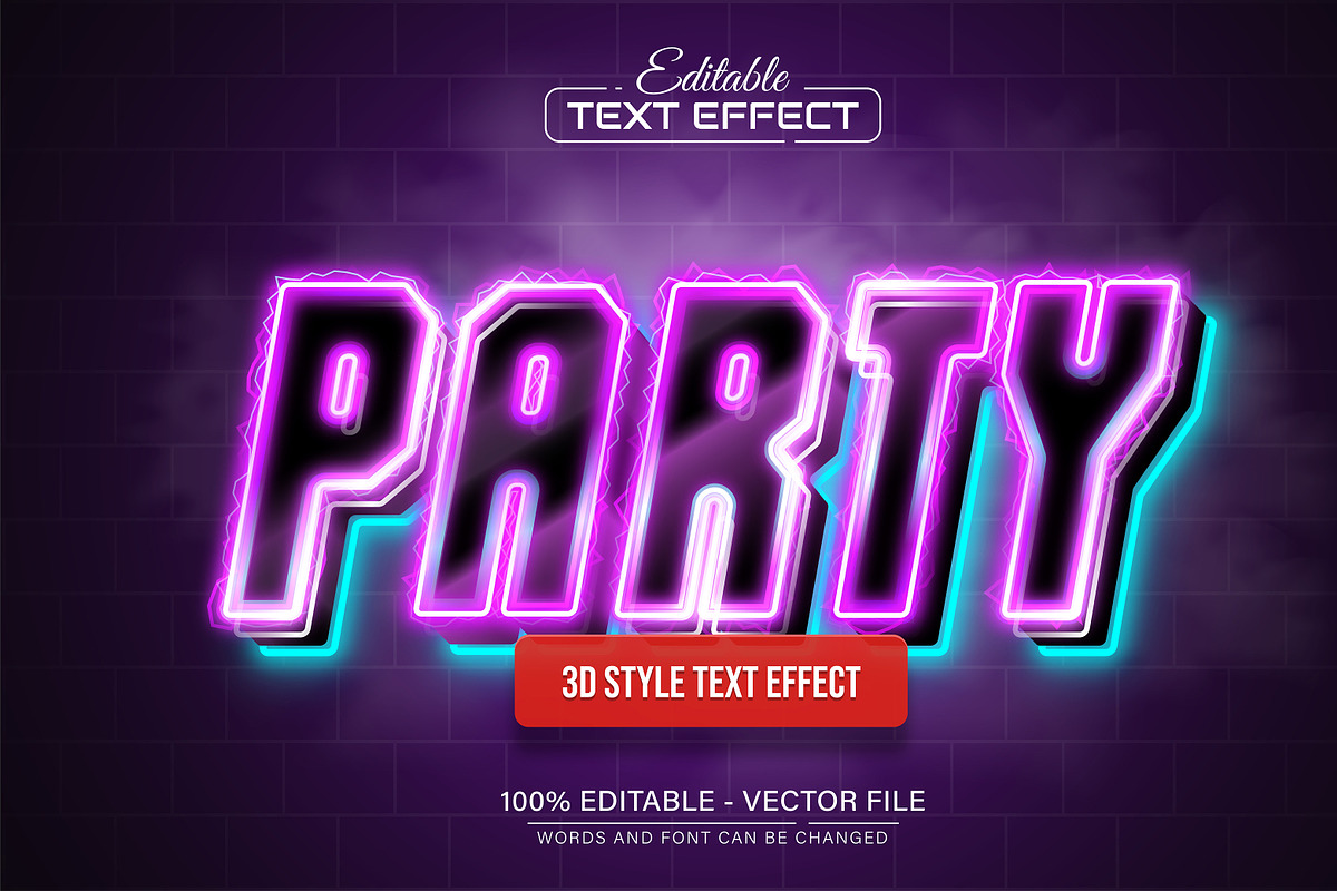 3D Text Effects Collection Vol 35, a Graphic by Aglonemadesign (Photo 2 of 9)