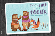 Christmas Illustration Creator/Bears, an Animal Illustration by Stella's Graphic Supply (Thumbnail 7 of 8)