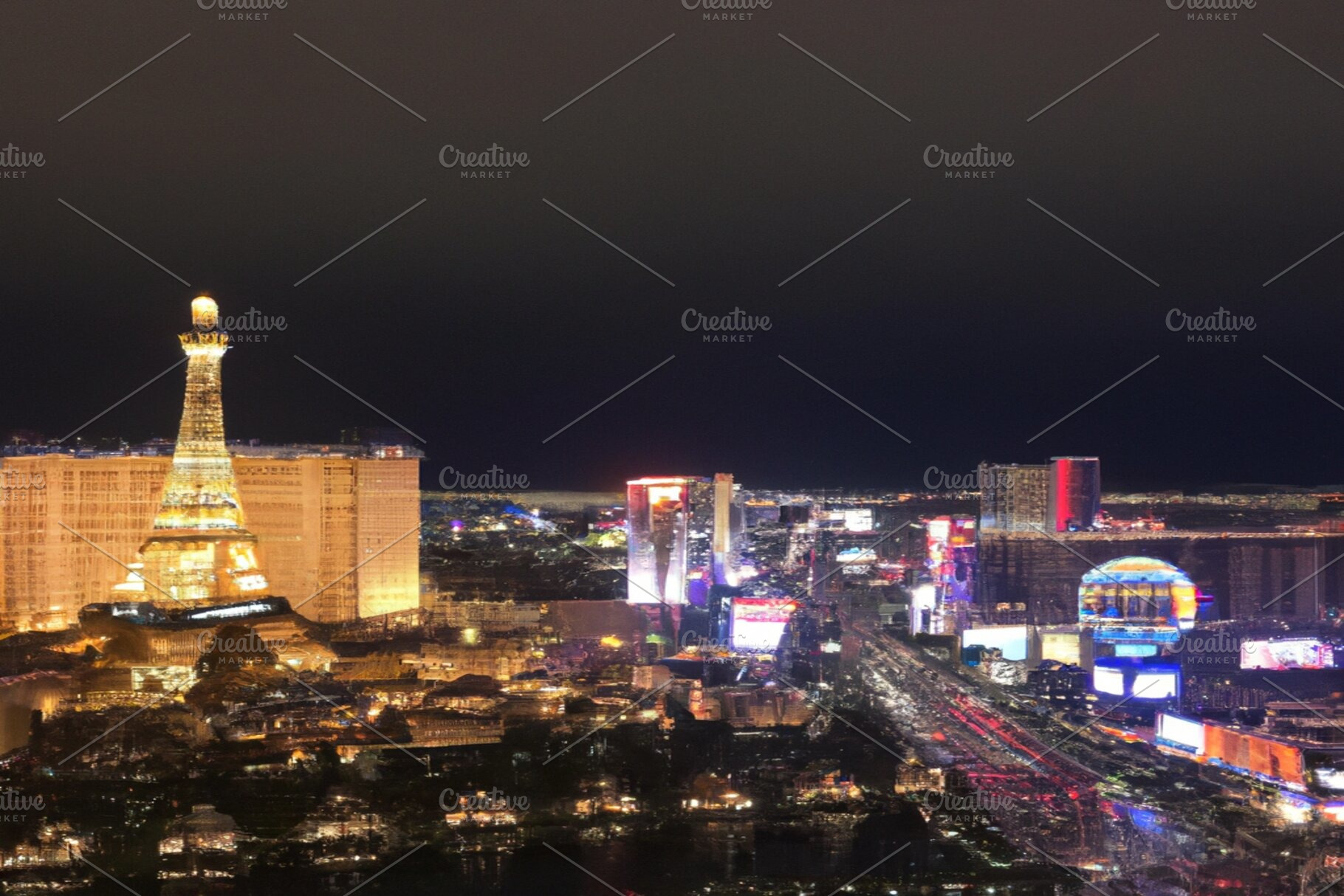 Las Vegas strip, a Holiday Photo by nishant.baxi