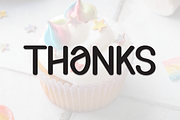 Rainbow Cupcake | Script Font, a Script Font by Scratchones (Thumbnail 8 of 8)