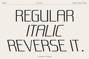 CS Anatole – Modern Futuristic Font, a Sans Serif Font by Craft Supply Co. (Thumbnail 3 of 8)