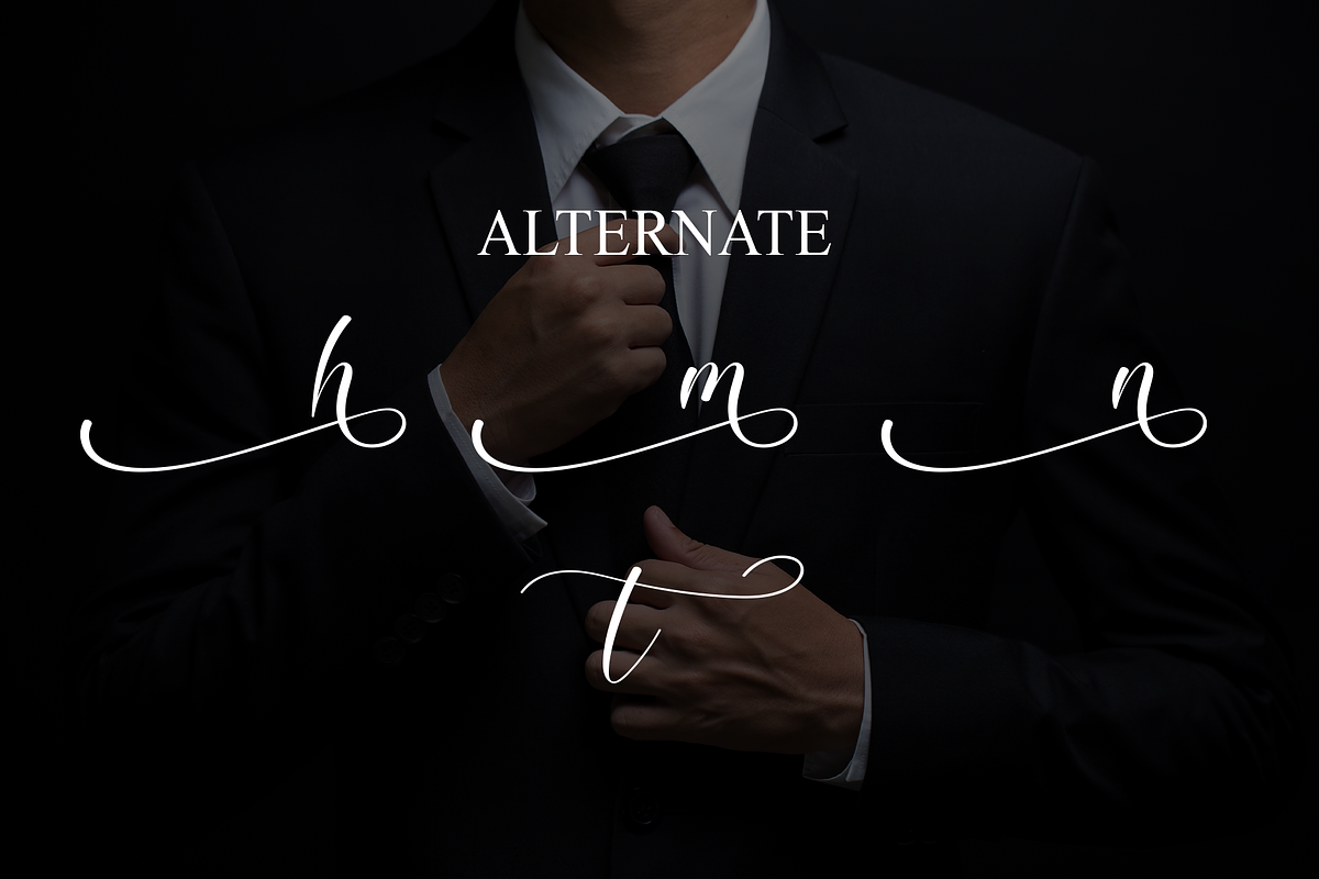 Smithson | Script Font, a Handwritten Font by Scratchones (Photo 8 of 9)