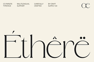 CS Parsite Elegant Font