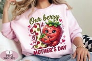 Our Berry First Mother’s Day PNG Bun, an Illustration by Daily.Designs (Thumbnail 5 of 5)