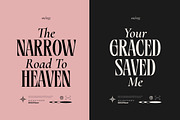 Blinds Audience - Aesthetic Font, a Serif Font by Fype Co. (Thumbnail 2 of 5)