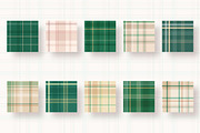 10 Seamless Simple Tartan Patterns, a Pattern Graphic by rwgusev (Thumbnail 4 of 7)