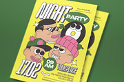 Party Night Flyer, a Flyer Template by graphicook (Thumbnail 2 of 3)