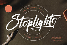 Stoplight Bold Calligraphy Font