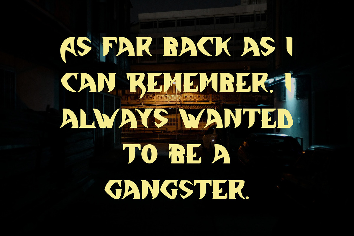 Stranger Through - Gothic Display, a Handwritten Font by Arendxstudio (Photo 4 of 9)