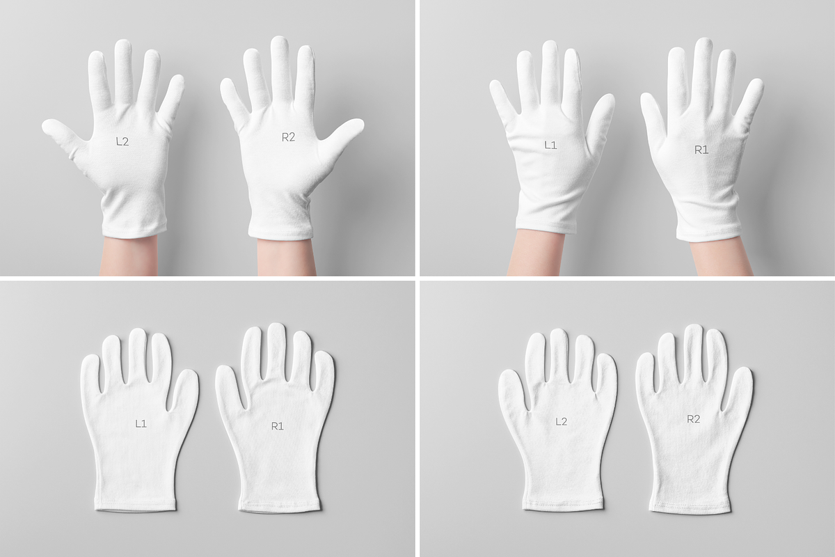 Gloves Mock-up, a Household Mockup by BLISS DESIGN (Photo 3 of 3)
