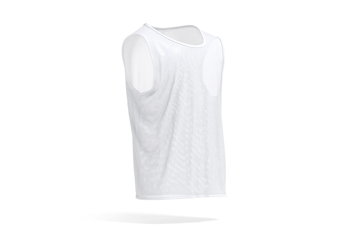 White Football Bib Vest 3D Model, an Object 3D Model by rebrandy (Photo 4 of 9)