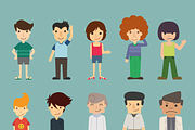 Boy & girl characters, a Person Illustration by eucalyp (Thumbnail 2 of 3)