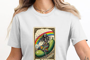 Funny Tarot Cards PNG Bundle 4, a Decorative Illustration by Twisted Mountains (Thumbnail 6 of 10)