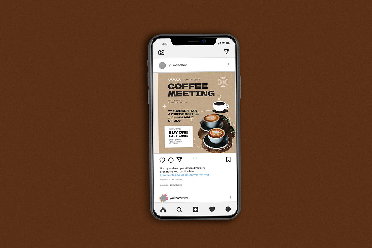 Coffee Bundle of Joy, a Flyer Template by Me55enjah Design (Photo 3 of 4)