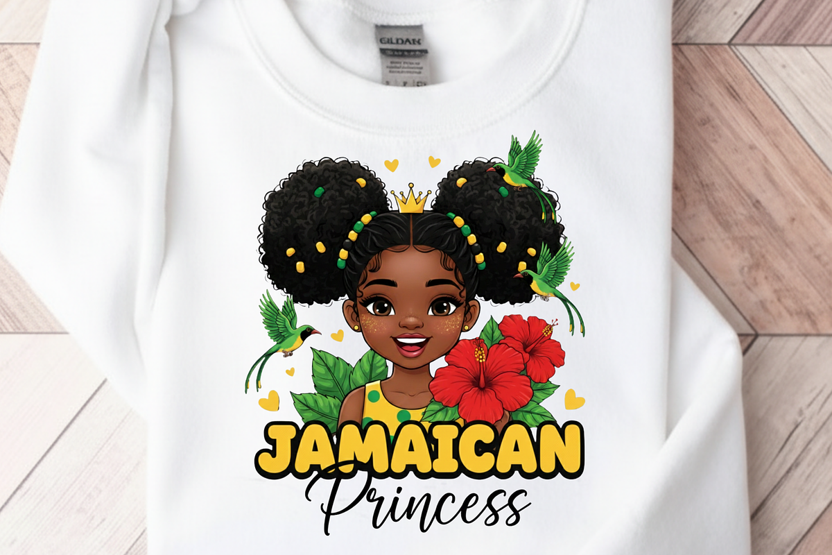 Jamaican Princess PNG, Afro Girl, a Graphic by Vector Portal (Photo 4 of 6)