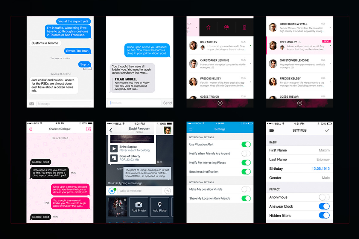 Ultimate App Bundle for iOs, an UI Kit Template by Made by Rheon (Photo 4 of 6)