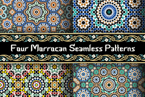 4 Different Morocco Patterns