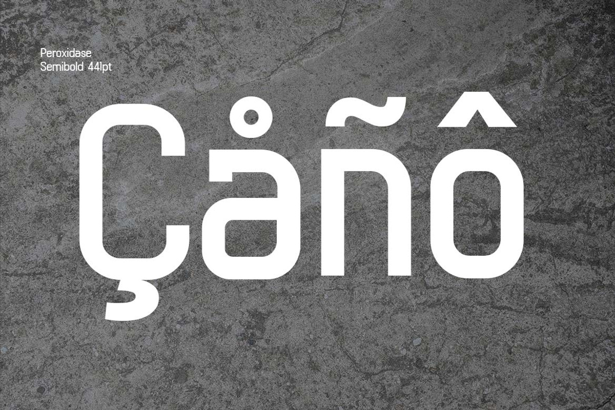 Peroxidase Sans Serif Family Font, a Sans Serif Font by UICreative (Photo 11 of 12)