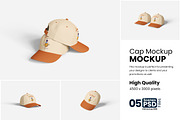 Cap Mockup Set – for Hat Branding, a Hat Mockup by bimockup (Thumbnail 1 of 5)