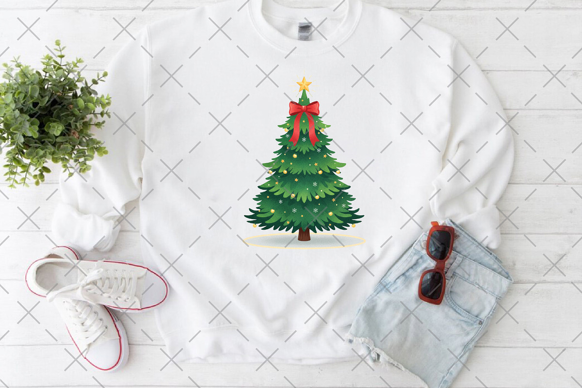 Christmas Tree PNG, an Illustration by Craft Nest (Photo 4 of 6)